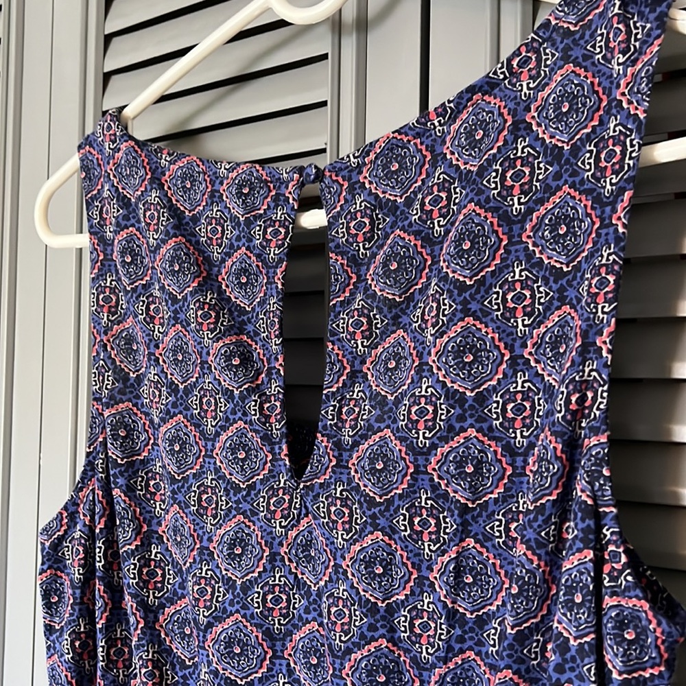Lucky Brand : Small Floral Mini Dress - Picture 3 of 10